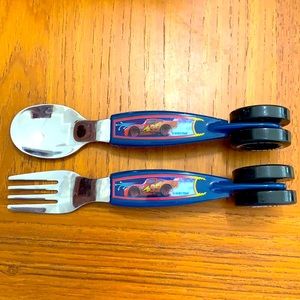 Lightning McQueen silverware